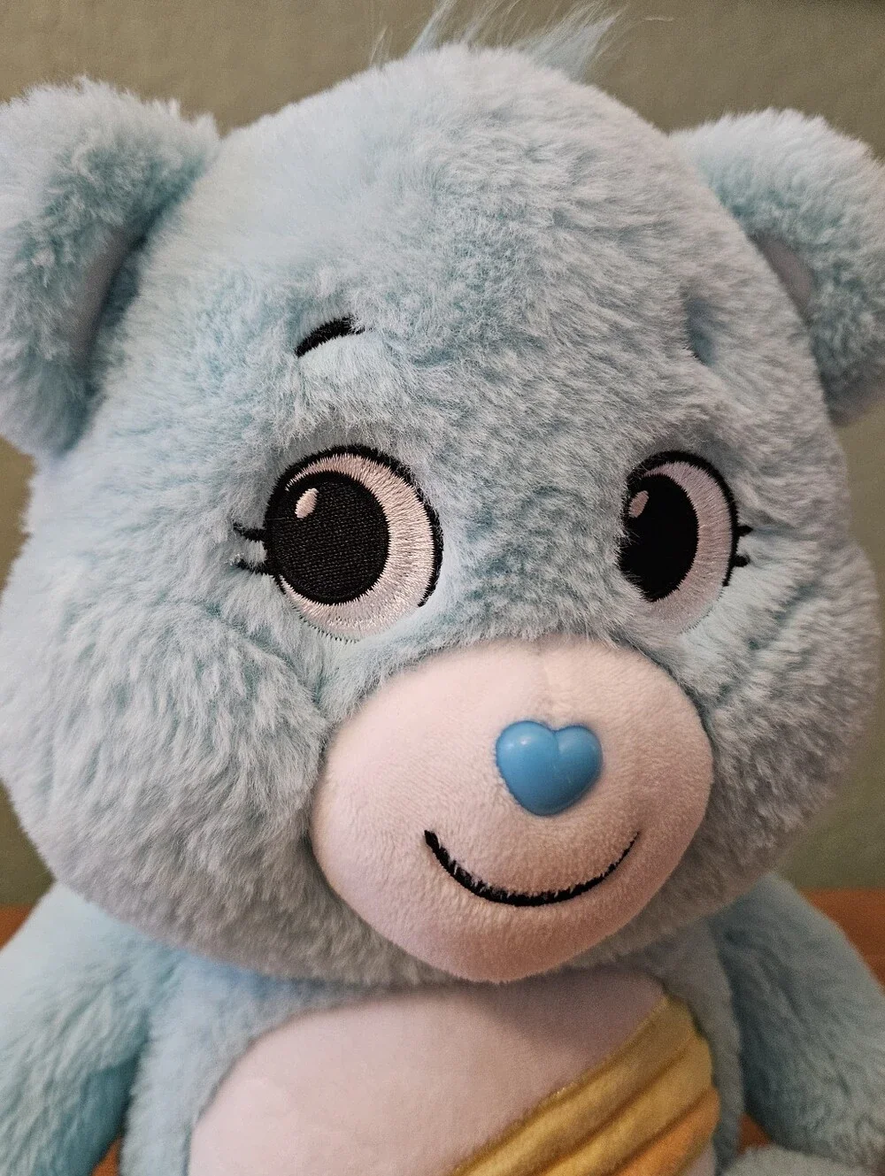 Care Bears Wish Bear Plush – Light Blue Shooting Star (Unlock the Magic)